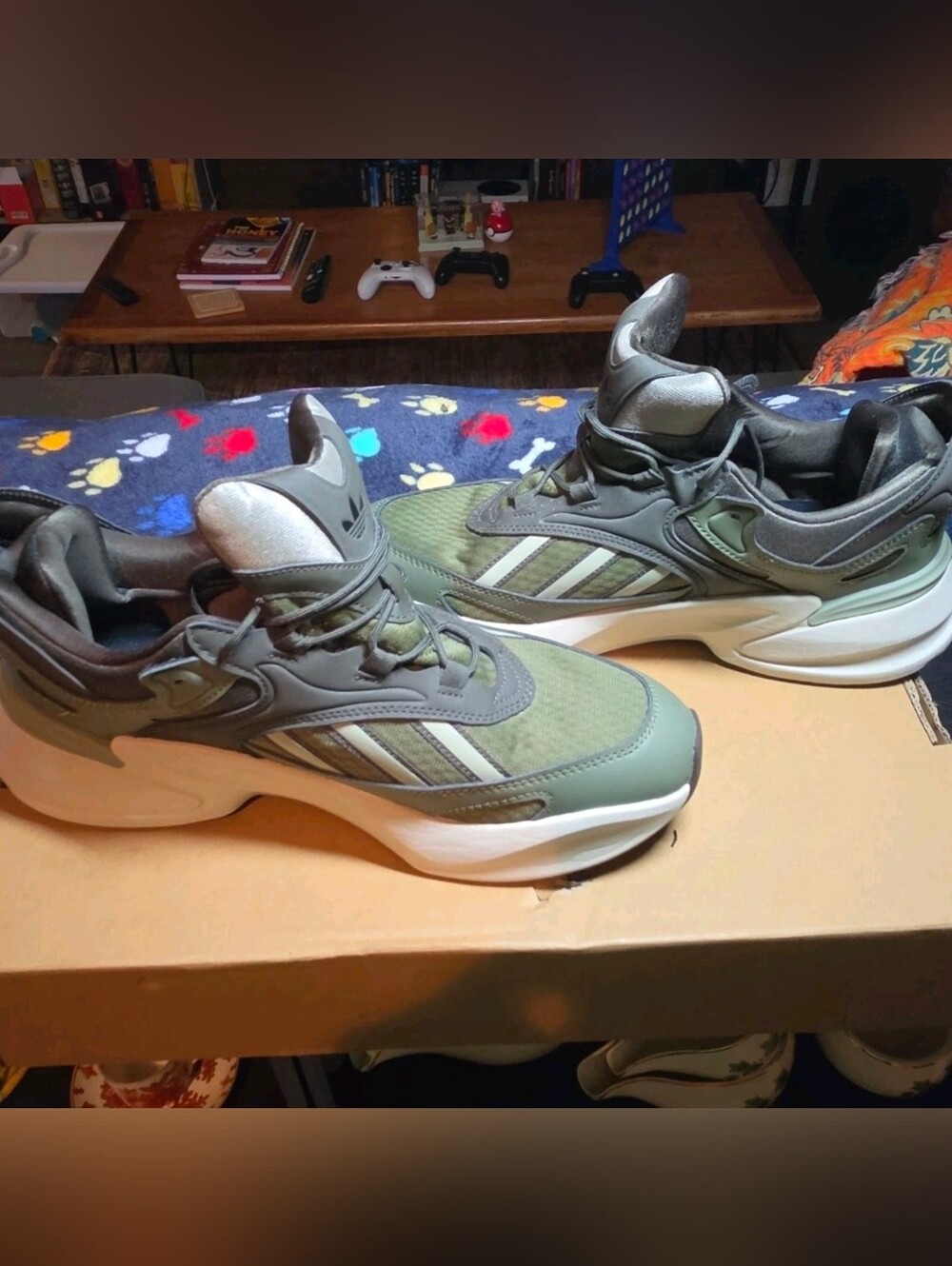 Adidas Ozmorph Men's US 11 Olive Green IE2025